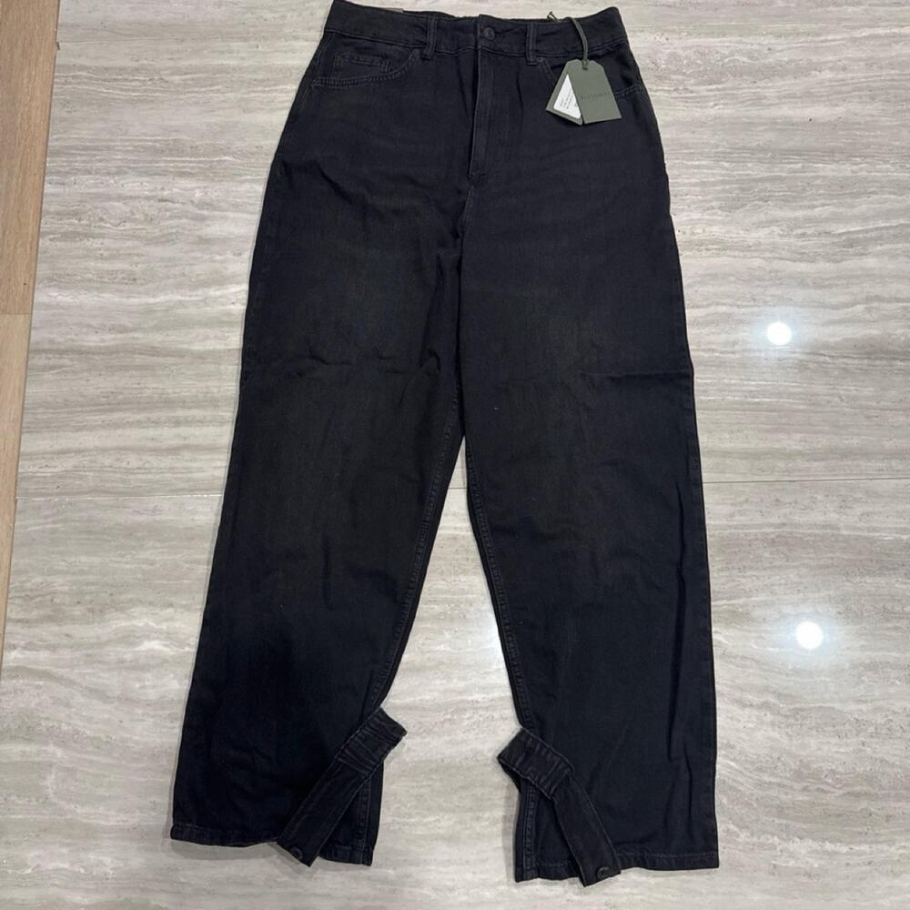 Allsaints tara straight high rise